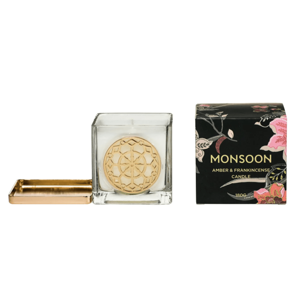 Monsoon Candle Monsoon Amber and Frankincense Candle (180g)
