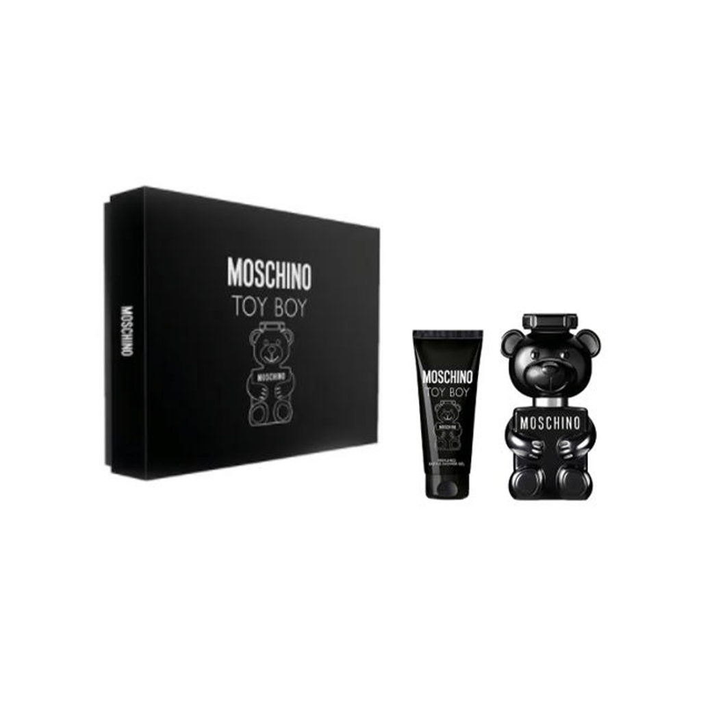 Moschino Men's Aftershave Moschino Toy Boy Eau de Parfum Men's Aftershave Gift Set Spray (30ml) with Shower Gel