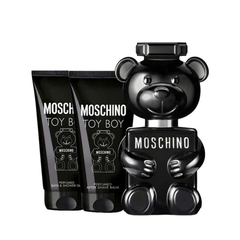 Moschino Men's Aftershave Moschino Toy Boy Gift Set Eau de Parfum (50ml) with 50ml Bath & Shower Gel, 50ml After Shave Balm