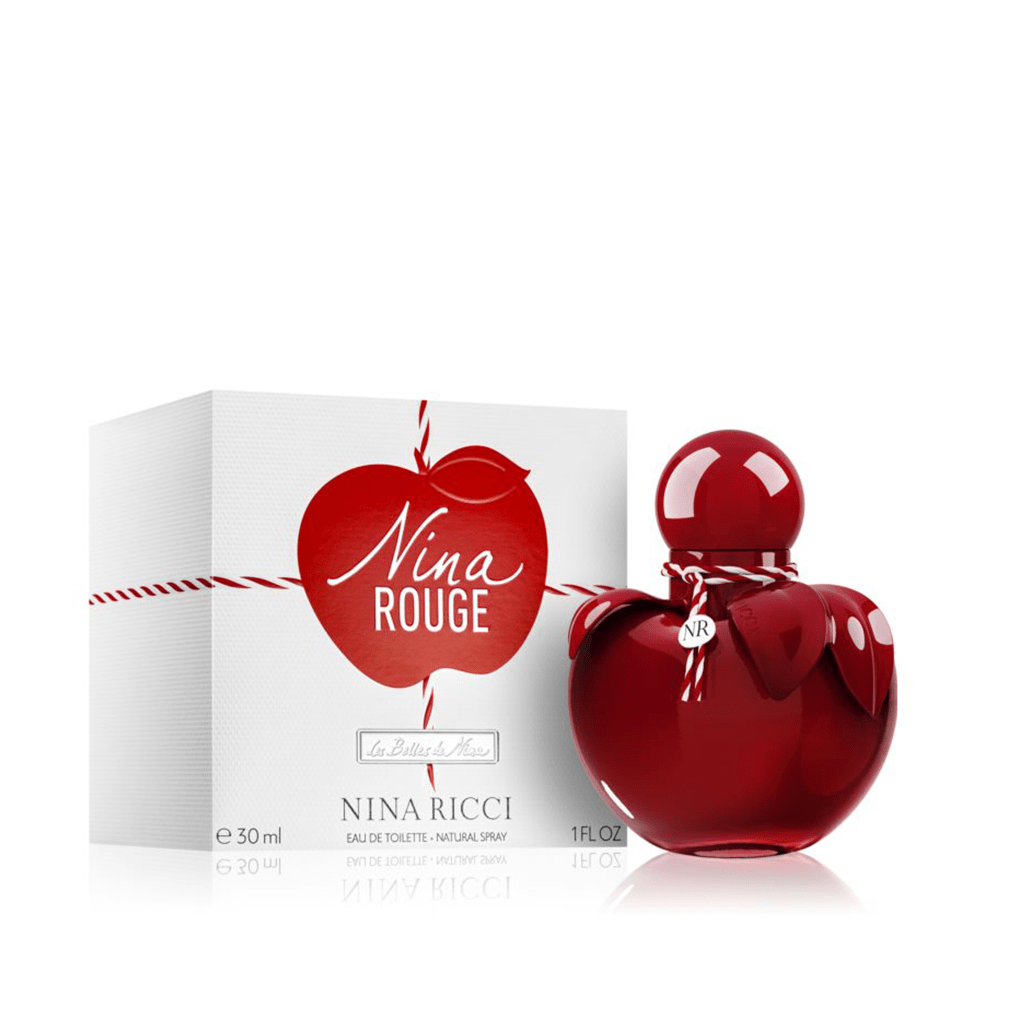 Nina Ricci Women's Perfume 30ml Nina Ricci Nina Rouge Eau de Toilette Women's Perfume Spray (30ml, 50ml, 80ml)