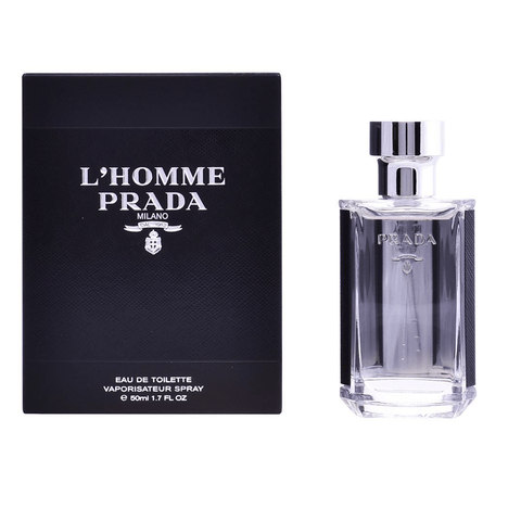 Prada Men's Aftershave Prada L'Homme Eau de Toilette Men's Aftershave Spray (50ml)