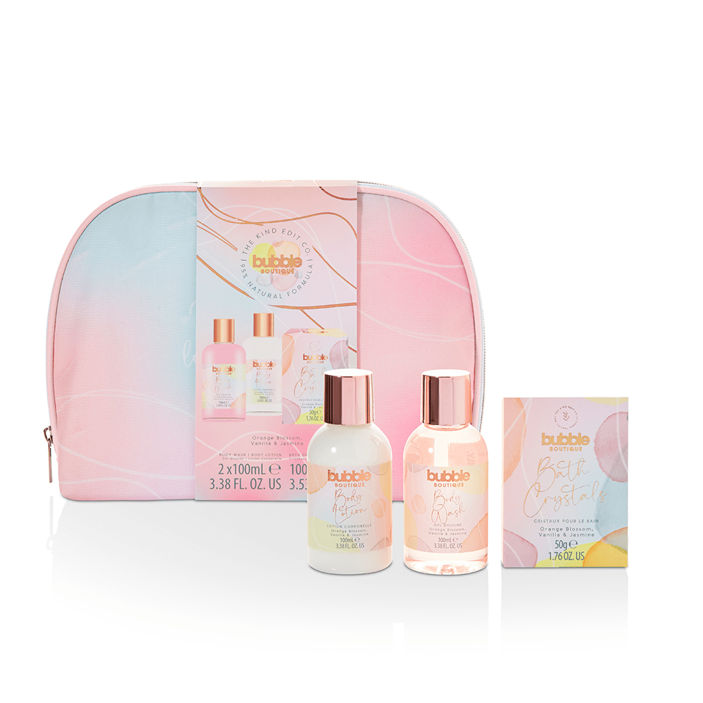 The Kind Edit Co. Gift Set The Kind Edit Co. Bubble Boutique Cosmetic Bag Gift Set