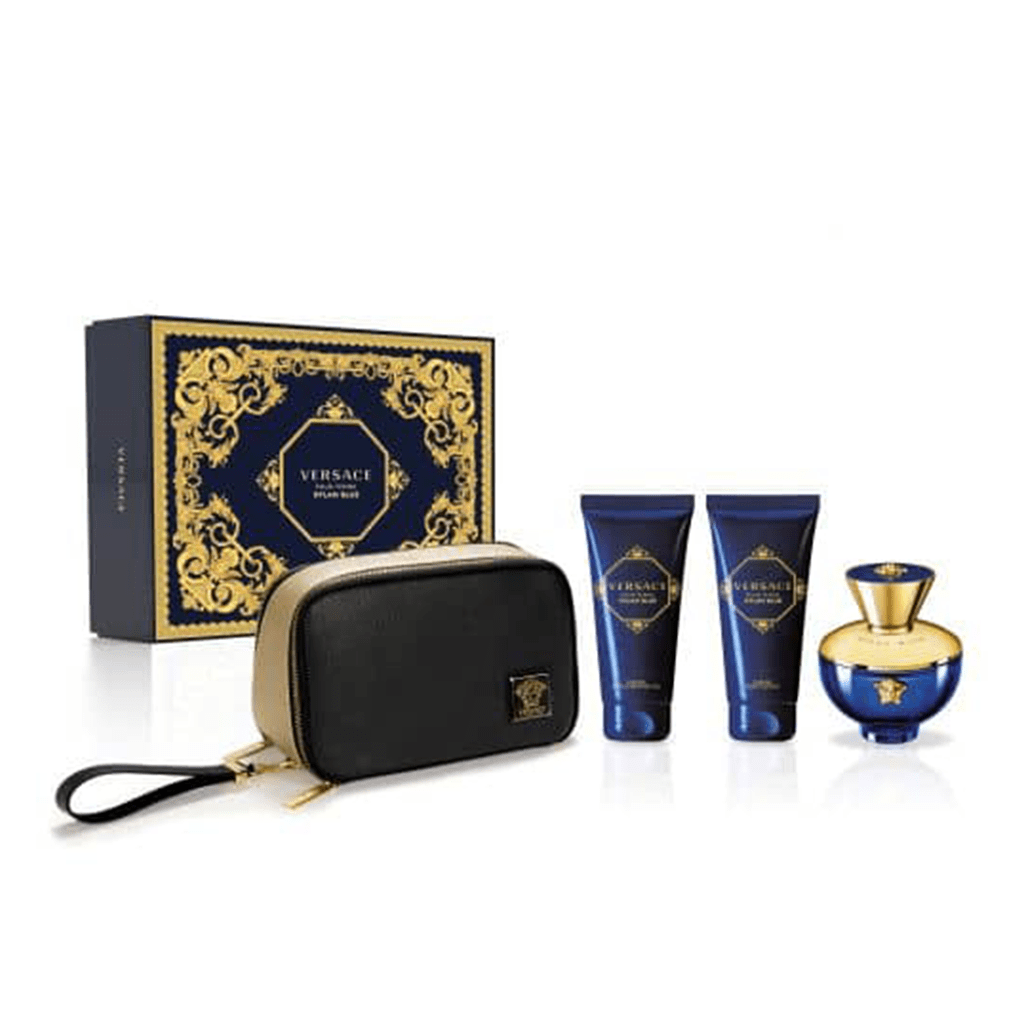 Versace Dylan Blue Femme Eau de Parfum Perfume Gift Set Spray 100ml ...