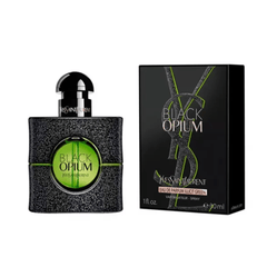 Yves Saint Laurent Women's Perfume 30ml YSL Black Opium Illicit Green Eau de Parfum Women's Perfume Spray (30ml, 75ml)